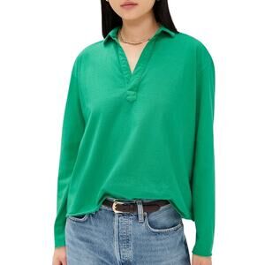 Frank & Eileen Kelly Green Patrick Popover Henley size S